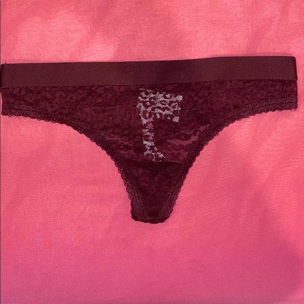 Pink Victorias Secret Thong